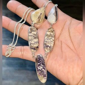 Opalized Fluorite Necklace